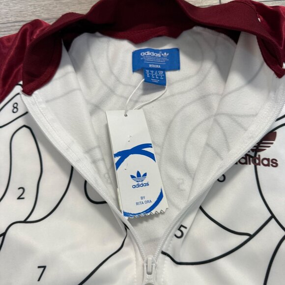 Adidas Rita Ora Womens Track Jacket Paint By Numbers Size S Athleisure Fashion - Picture 8 of 16